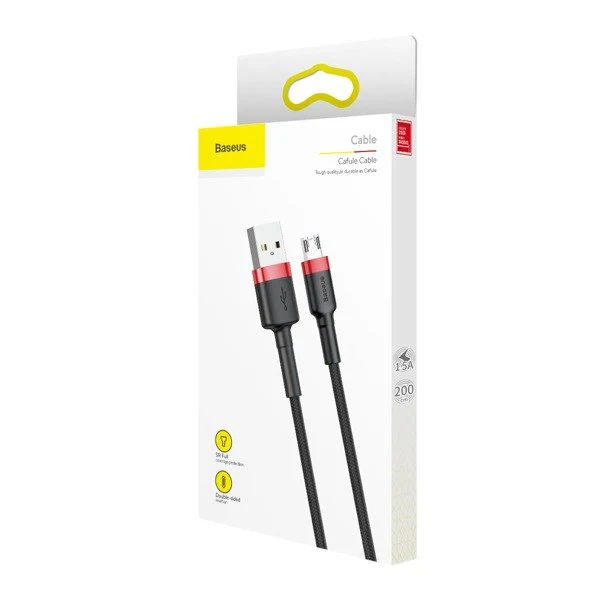 Baseus Cafule Cable | Nylon USB-Micro USB dobbeltsidig 1.5A 2M – bilde 11