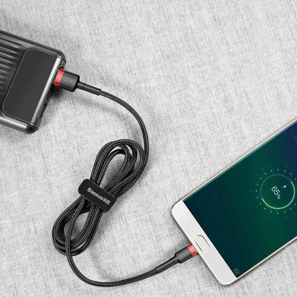 Baseus Cafule Cable | Nylon USB-Micro USB dobbeltsidig 1.5A 2M – bilde 2