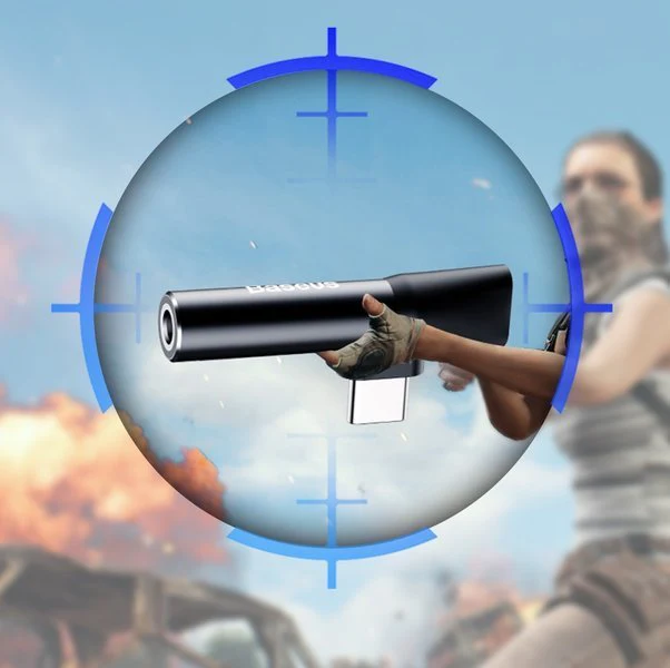 Baseus L41 | USB-C til Mini Jack 3,5 mm / USB-C lydovergangsadapter for hodetelefoner Image 7