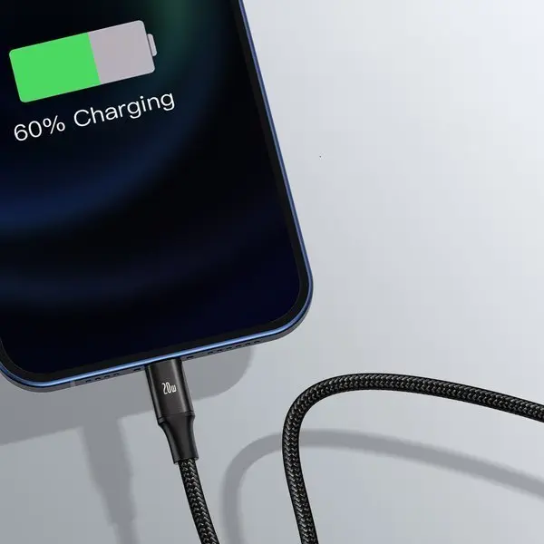 Baseus Rapid Series | Ladekabel 3w1 Type-C USB-C Micro Lightning Power Delivery 20W 18W 3.5A – bilde 11