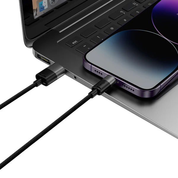 Baseus StarSpeed 1-for-3 | 3-i-1 USB-kabel - Micro Lightning USB-C 1.2m – bilde 3