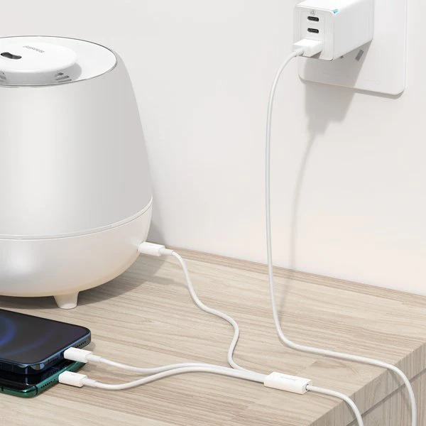 Baseus Superior | 3-in-1 USB - USB-C Micro Lightning 3.5A cable Image 2
