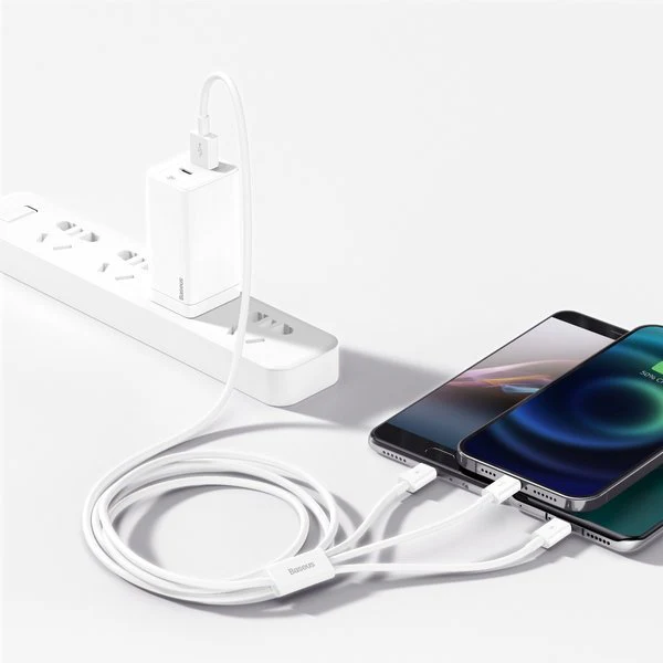 Baseus Superior | 3-in-1 USB - USB-C Micro Lightning 3.5A cable Image 4