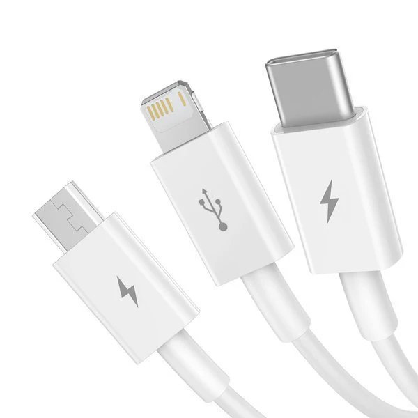 Baseus Superior | 3-in-1 USB - USB-C Micro Lightning 3.5A cable Image 7