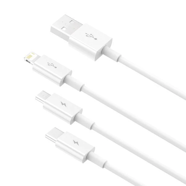Baseus Superior | 3-in-1 USB - USB-C Micro Lightning 3.5A cable Image 9