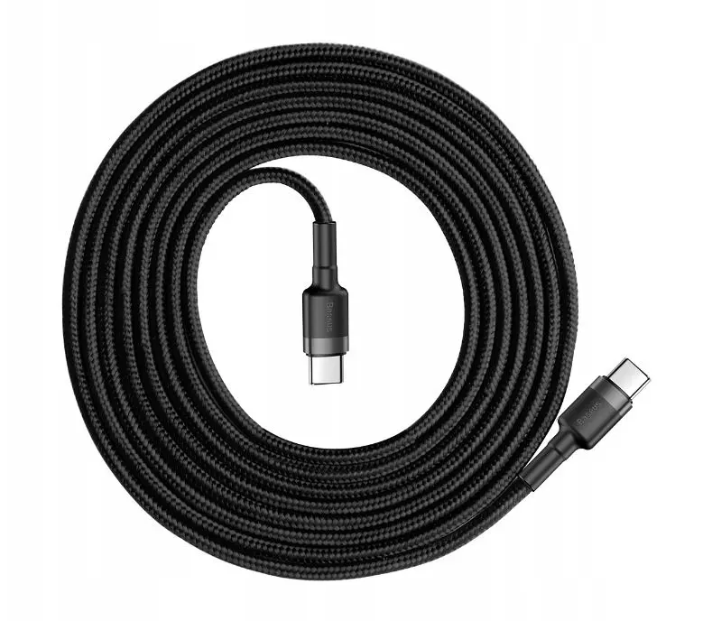 Baseus USB-C Type-C Strømforsyning 60W QC-kabel 2m – bilde 3