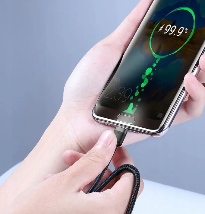 Baseus USB-C Type-C Strømforsyning 60W QC-kabel 2m – bilde 7