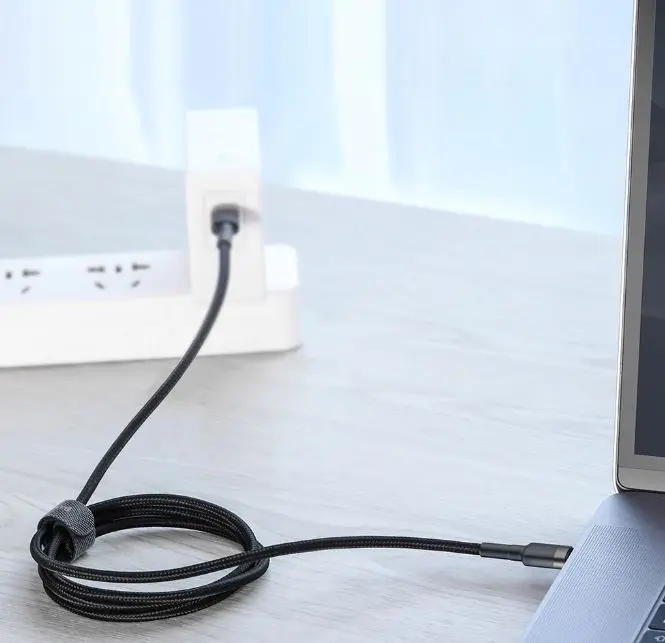 Baseus USB-C Type-C Strømforsyning 60W QC-kabel 2m – bilde 8