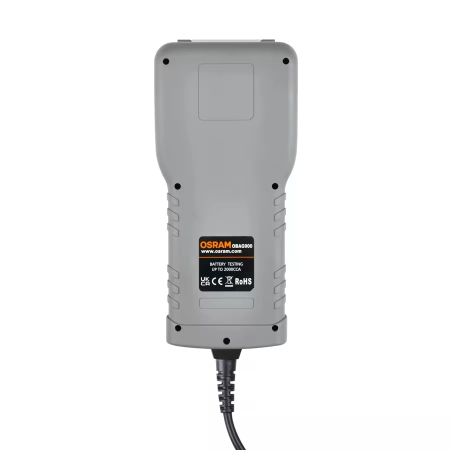 Batterianalysator Osram BATTERYtest PRO OBAG900 │ Profesjonell 12V / 24V tester med skriver – bilde 3