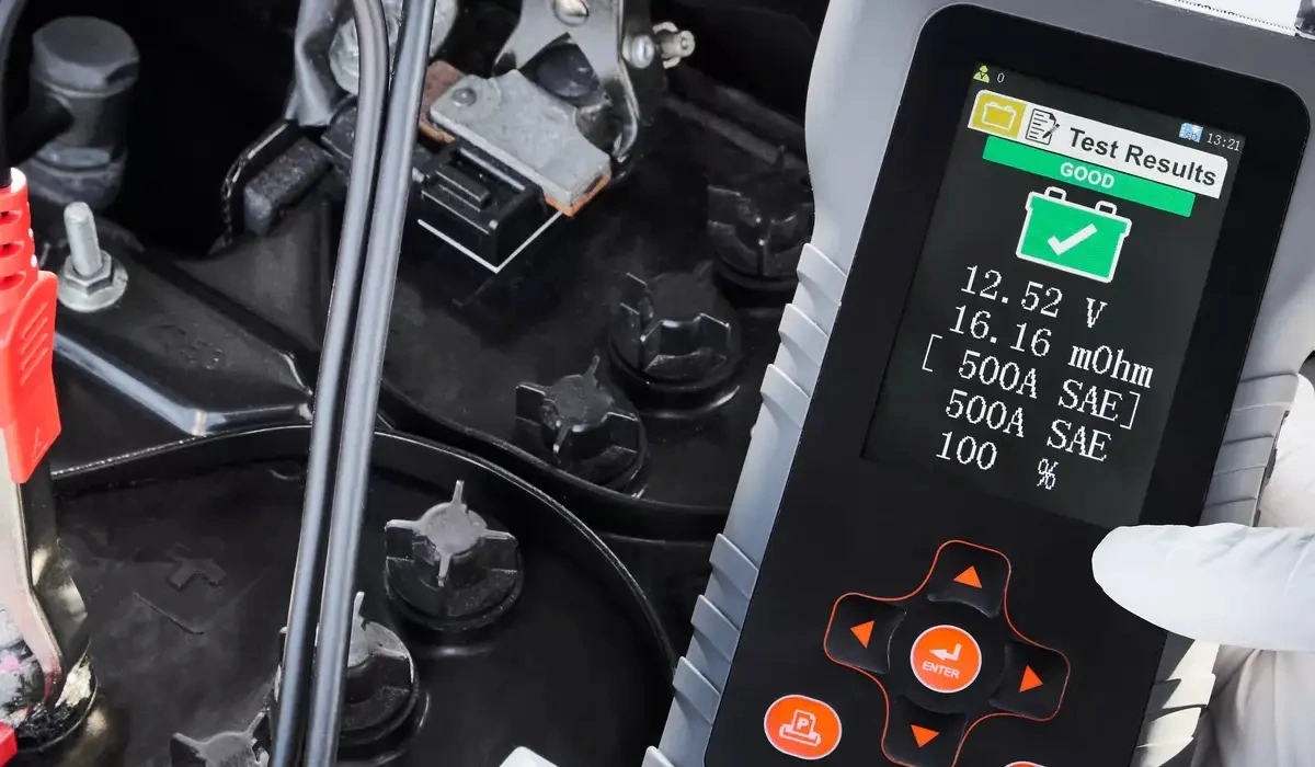 Batterianalysator Osram BATTERYtest PRO OBAG900 │ Profesjonell 12V / 24V tester med skriver – bilde 9