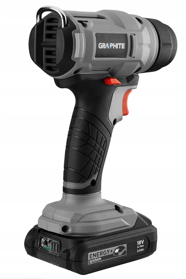 Batteridrevet varmepistol 18V Graphite – Kompakt, effektiv og klar for krevende oppgaver Image 5