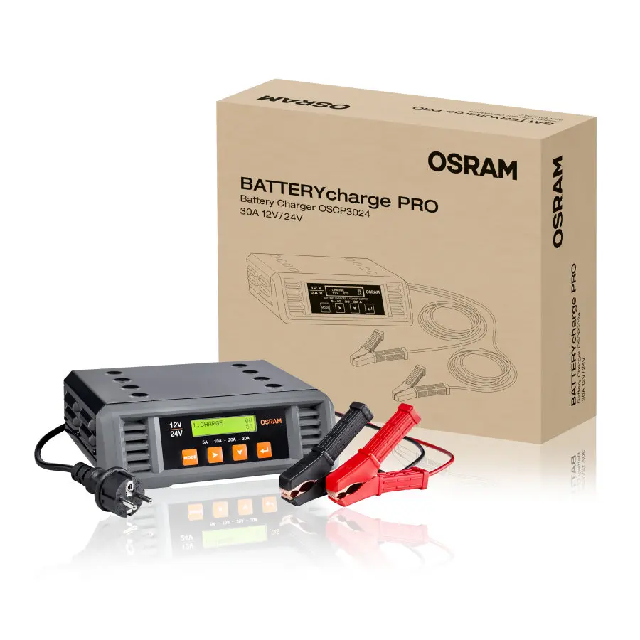 Batterilader Osram BATTERYcharge PRO 30A