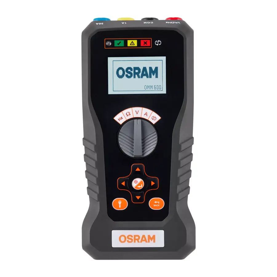 Batteritester Osram BATTERYtest PRO OMM600 │ Multifunksjonell kjøretøytester – bilde 12