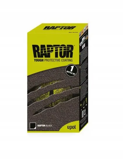 Bedliner Raptor U-Pol Black │ Bed Liner & Texture Coating - 950 ml Image 4