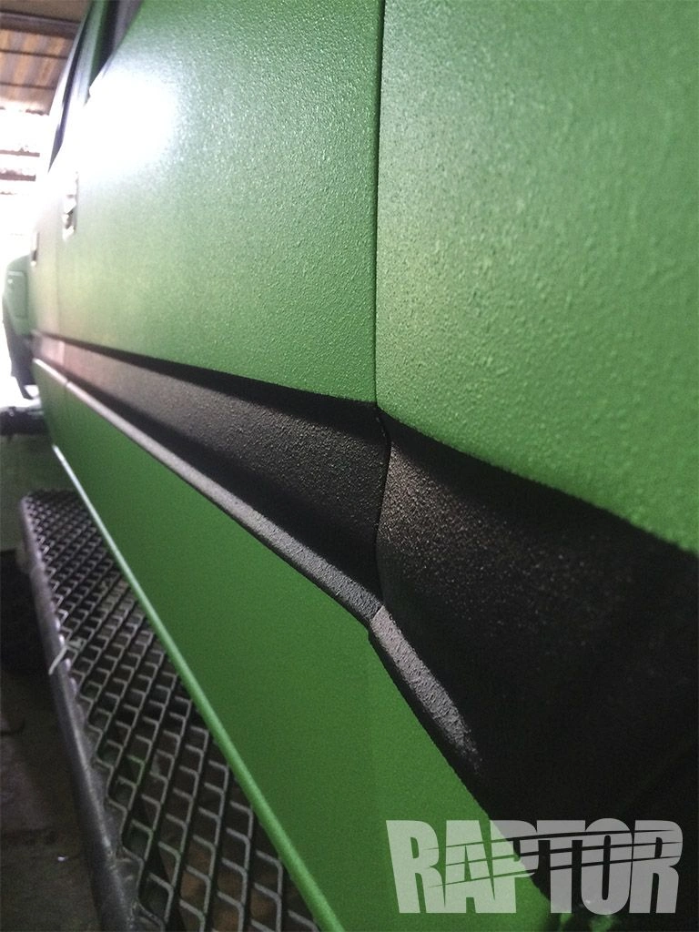 Bedliner Raptor U-Pol Color 4-pack │ 2K bedliner- og strukturbelegg (fargetilpasset) Bed Liner & Texture Coating - 3800 ml – bilde 11