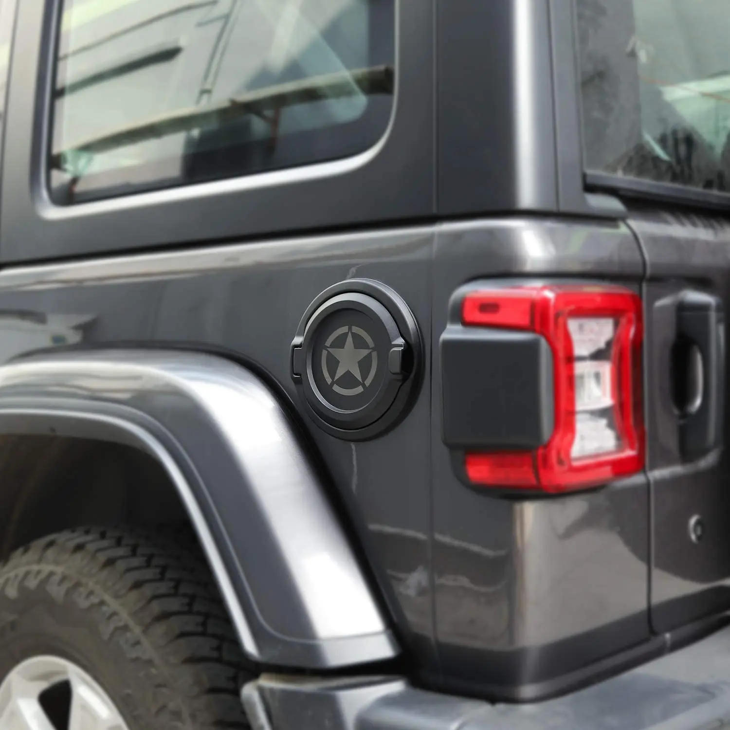 Bensinklaff tanklokk Jeep Wrangler JK 2006 - 2018 │ Army Edition