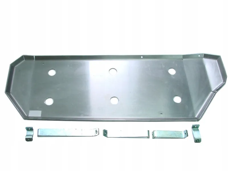 Beskyttelsedeksel dieseltank Toyota Land Cruiser J120 2002 - 2009 │ Aluminium beskyttelse under drivstofftank