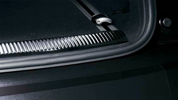 Beskyttelsesfolie bakfanger Audi A1 2011 - 2014 | PPF Lastekantbeskyttelse Transparent