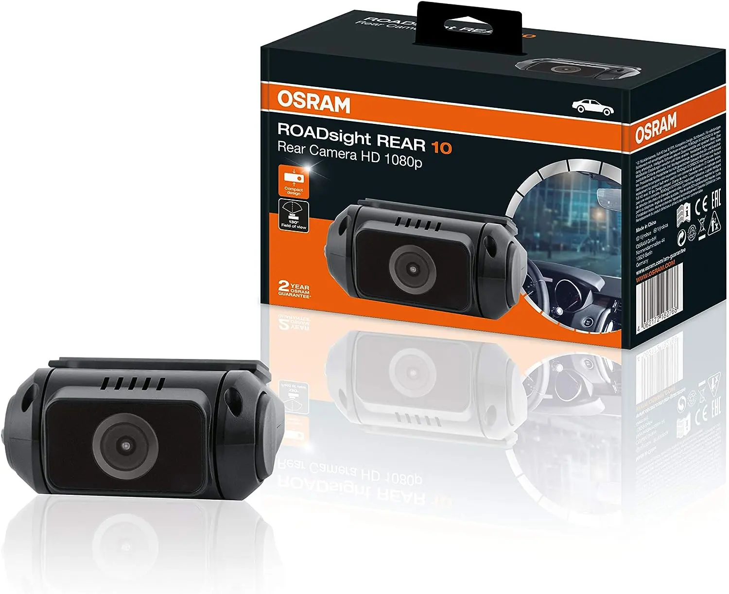 Bilkamera bak OSRAM Roadsight Rear 10 Full HD 130°