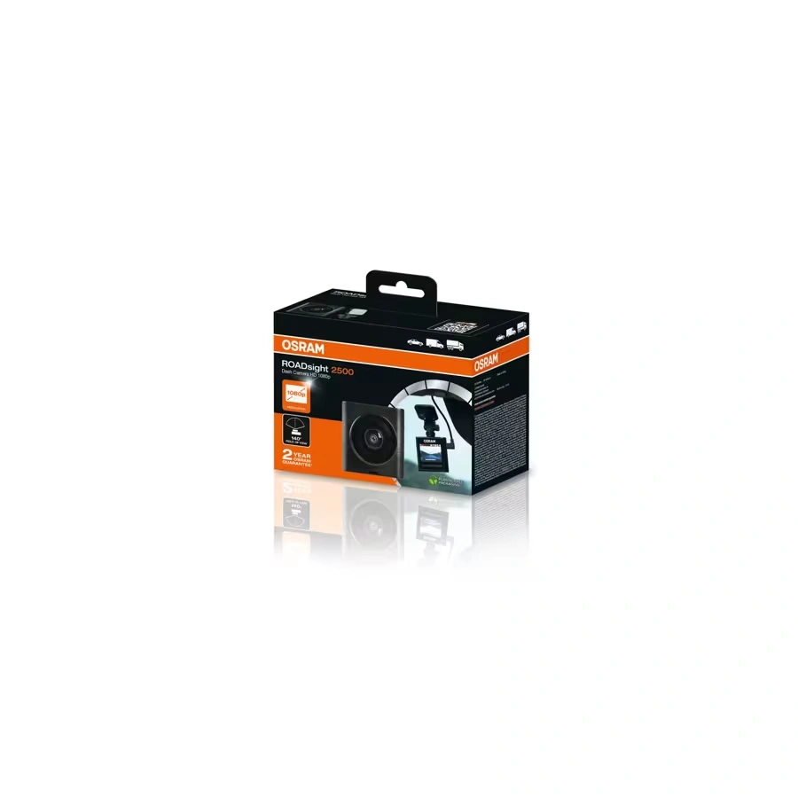 Bilkamera Osram ROADsight 2500 │ Full HD 1080p Dashbordkamera – bilde 2
