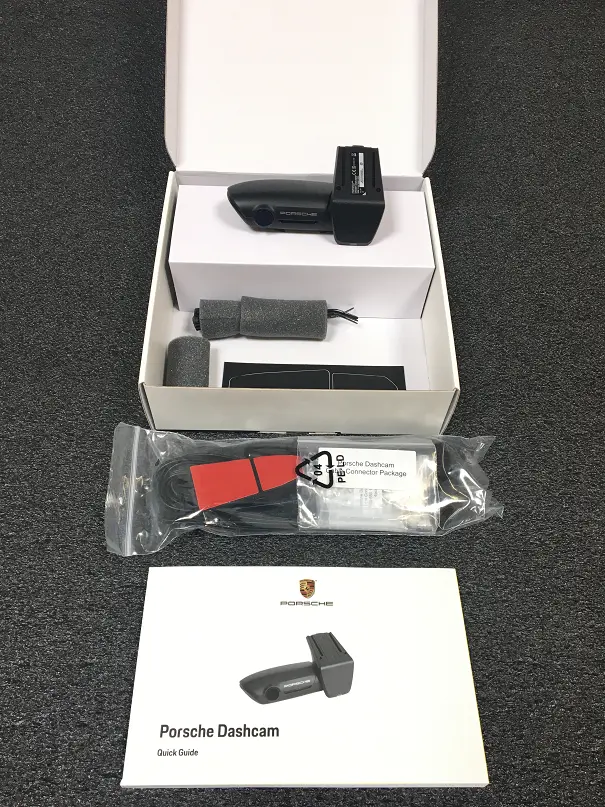 Bilkamera Porsche QHD Appstyrt GPS Dashbordkamera │ Genuine® Dashcam for the window Image 6