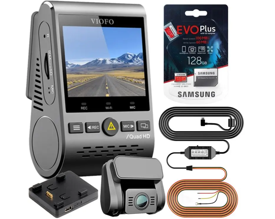 Bilkamera VIOFO A129 PLUSS DUO GPS + 128GBmicroSD Image 11