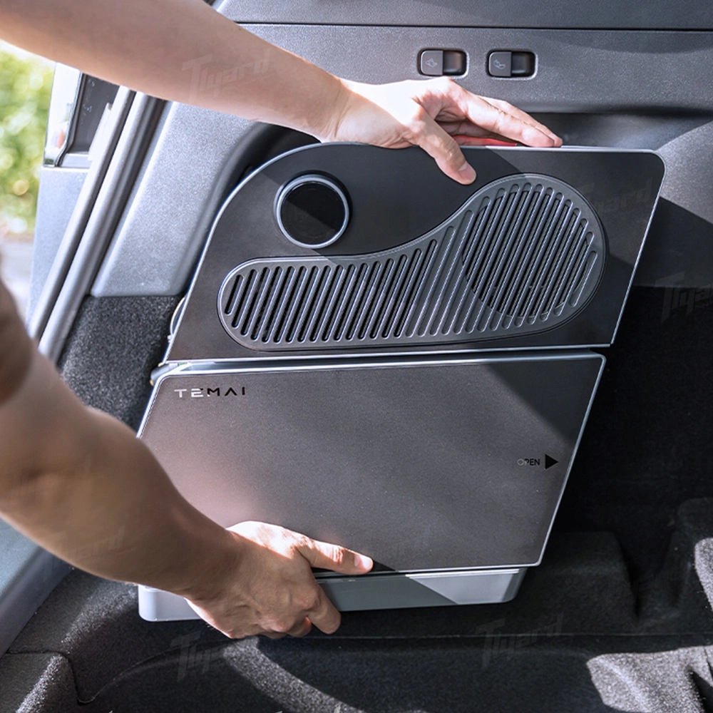 Bilkjøleskap 16L – for sidebagasjerom Tesla Model Y │ Kjøleboks appstyrt Bluetooth – bilde 2