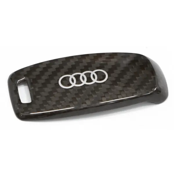 Bilnøkkeldeksel Audi Carbon Edition │ Genuine® Key Case Cover Image 2