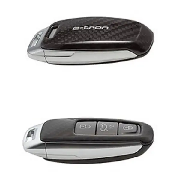 Bilnøkkeldeksel Audi e-Tron Carbon Edition │ Genuine® Key Case Cover Image 3
