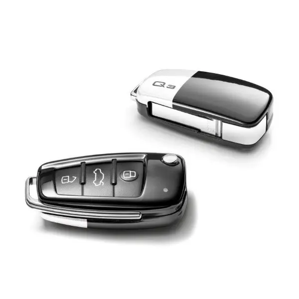 Bilnøkkeldeksel Audi Q3 2014+ Black Edition │ Genuine® Key Case Cover