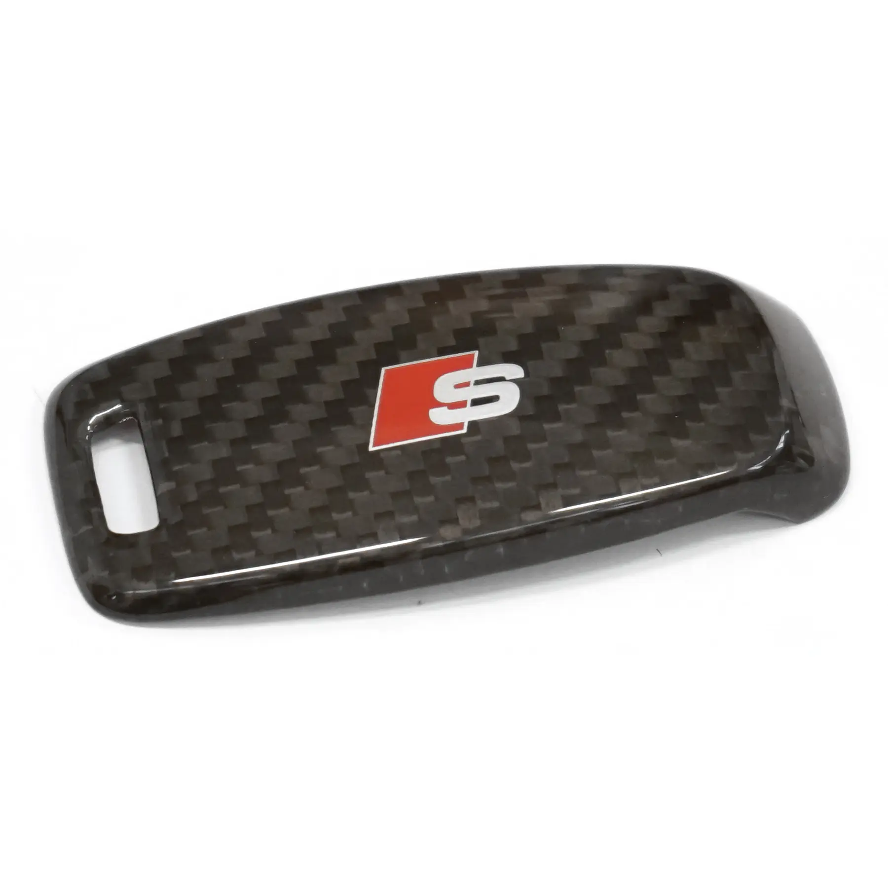 Bilnøkkeldeksel Audi S-Line Carbon Edition │ Genuine® Key Case Cover – bilde 2