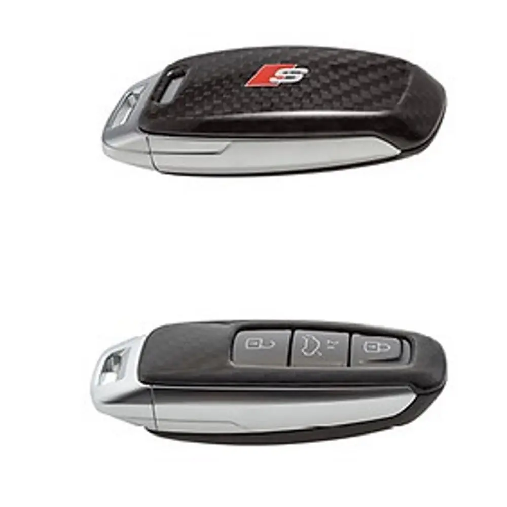 Bilnøkkeldeksel Audi S-Line Carbon Edition │ Genuine® Key Case Cover – bilde 3