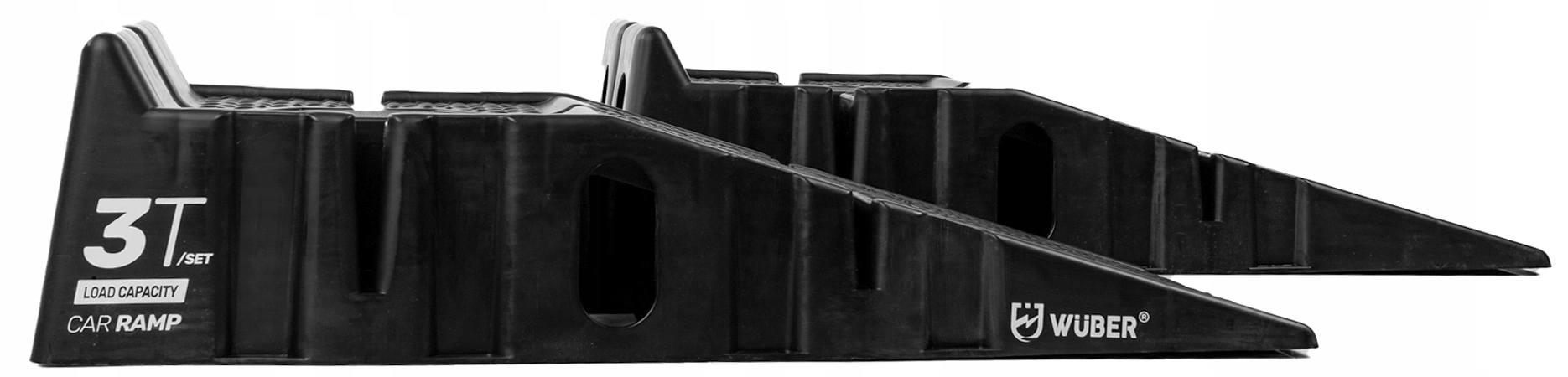 Bilramper Wuber 3 ton Car Ramp │ Sklisikre Oppkjøringsramper - sett 2 stk. Image 5