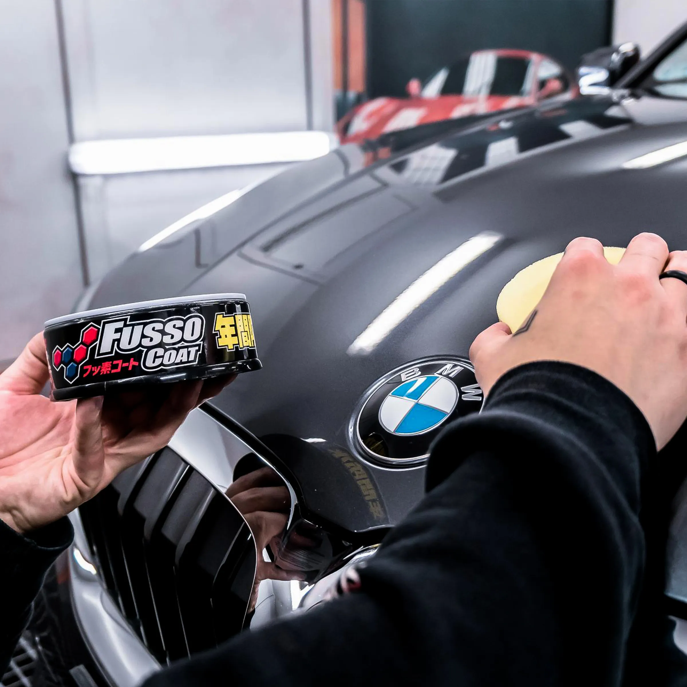 Bilvoks Soft99 Fusso Coat Black │ 12 Months Hard Car Wax Dark - 200g Image 4