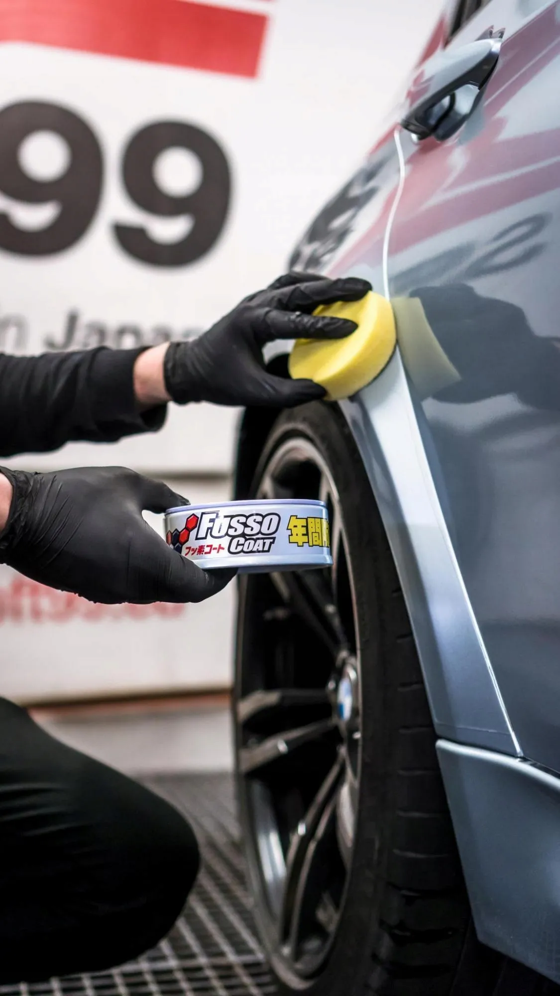 Bilvoks Soft99 Fusso Coat Light │ 12 Months Hard Car Wax Light - 200g Image 8