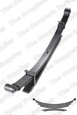 Bladfjær Toyota Hilux VI 1997 - 2005 │ bakaksel - Lesjöfors Leaf springs Rear Axl – bilde 2