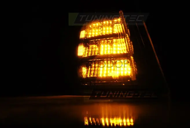 Blinklys BMW 3 (E46) 05.1998-08.2001 BLACK LED – bilde 3