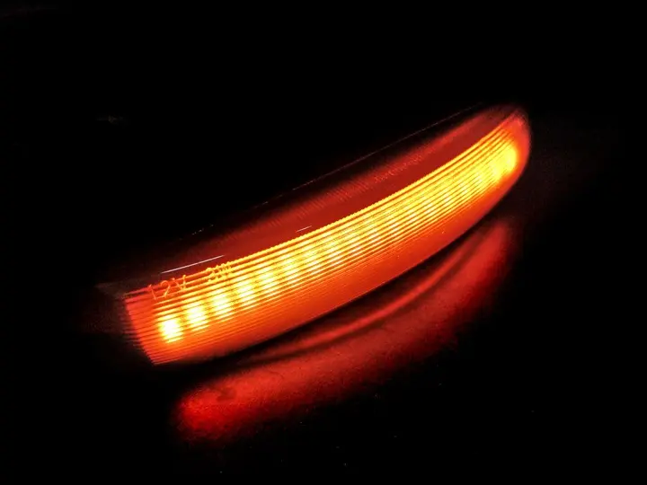 Blinklys LED Dynamic Black Land Rover Discovery / Ranger Rover / Freelander – bilde 5