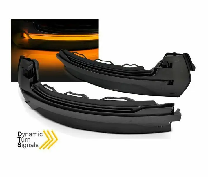 Blinklys sidespeil LED Dynamisk Audi A3 8V 2013 - 2016 │ SMOKE LED SEQ