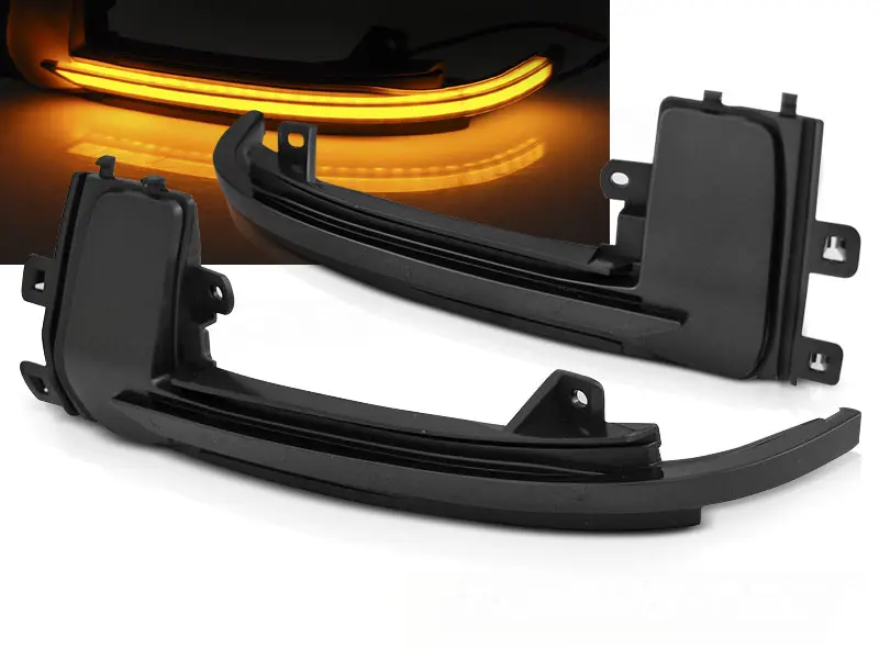 Blinklys sidespeil LED Dynamisk AUDI A3 / A4 / A5  SMOKE SEQ LED