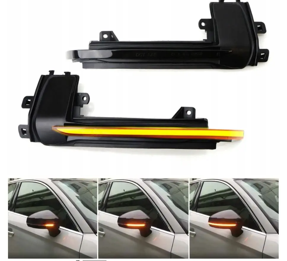Blinklys sidespeil LED Dynamisk AUDI A3 / A4 / A5  SMOKE SEQ LED Image 5