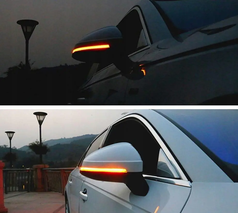 Blinklys sidespeil LED Dynamisk AUDI A3 / A4 / A5  SMOKE SEQ LED Image 6