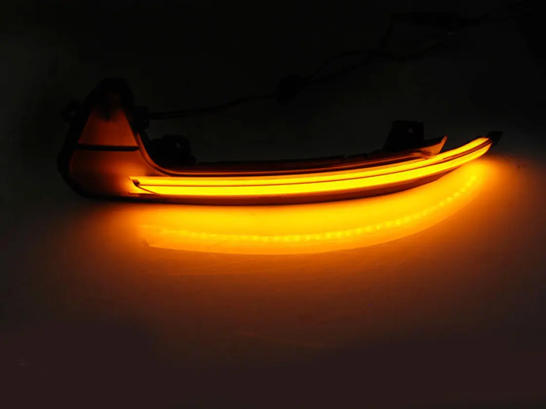 Blinklys sidespeil LED Dynamisk Audi A6 C7 2011 - 2018 │ SMOKE LED – bilde 2