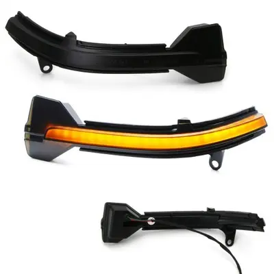 Blinklys sidespeil LED Dynamisk BMW 1 / BMW 2 / BMW 3 / BMW 4 / BMW X1  | Smoke LED SEQ – bilde 4