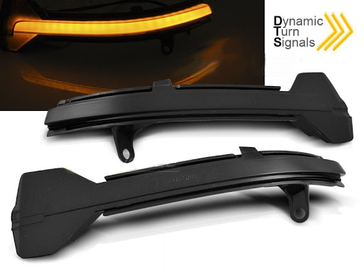 Blinklys sidespeil LED Dynamisk BMW 5 / BMW 6 / BMW 7 SMOKE LED SEQ