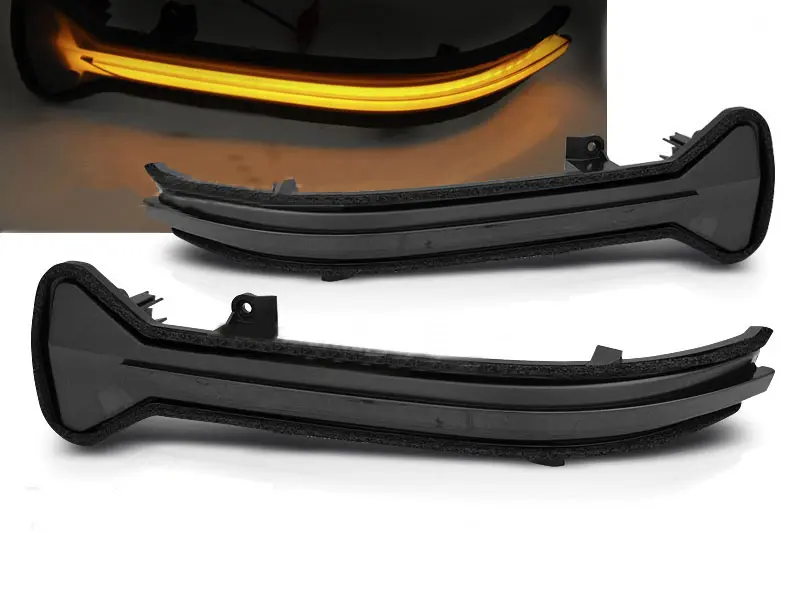 Blinklys sidespeil LED Dynamisk BMW 5 (G30/ G31) / BMW 7 (G11/ G12) SMOKE LED SEQ – bilde 2