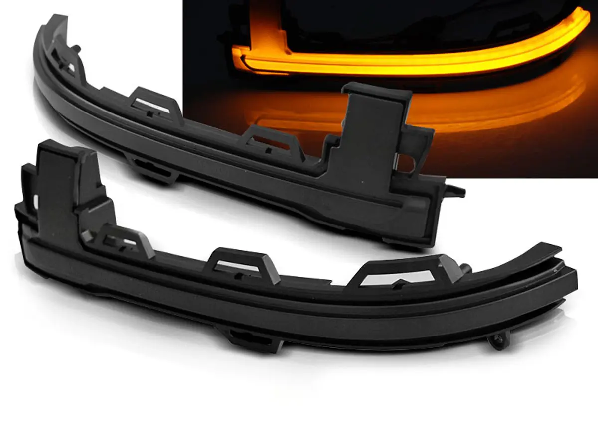 Blinklys sidespeil LED Dynamisk BMW X3/ X4/ X5/ X6 SMOKE LED SEQ Image 2