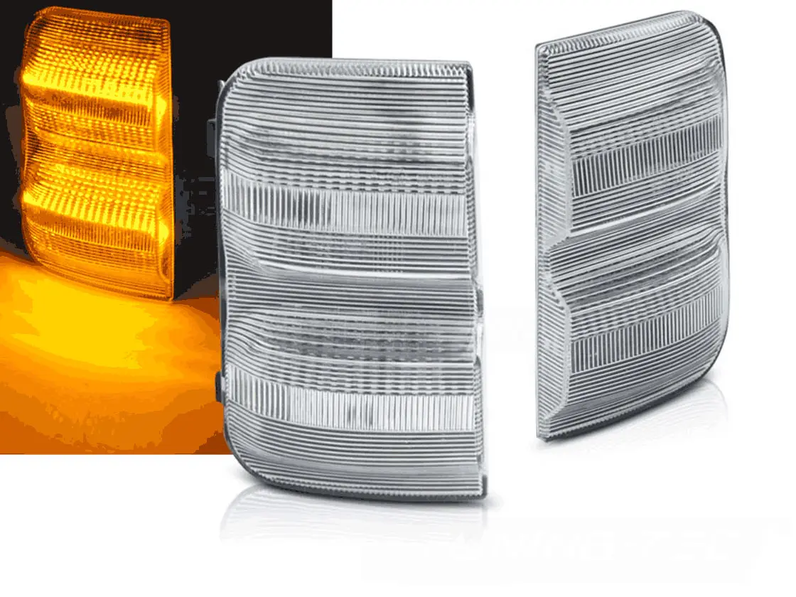 Blinklys sidespeil LED Dynamisk Citroen Jumper II / Peugeot Boxer II / Fiat Ducato III 2006 - 2019