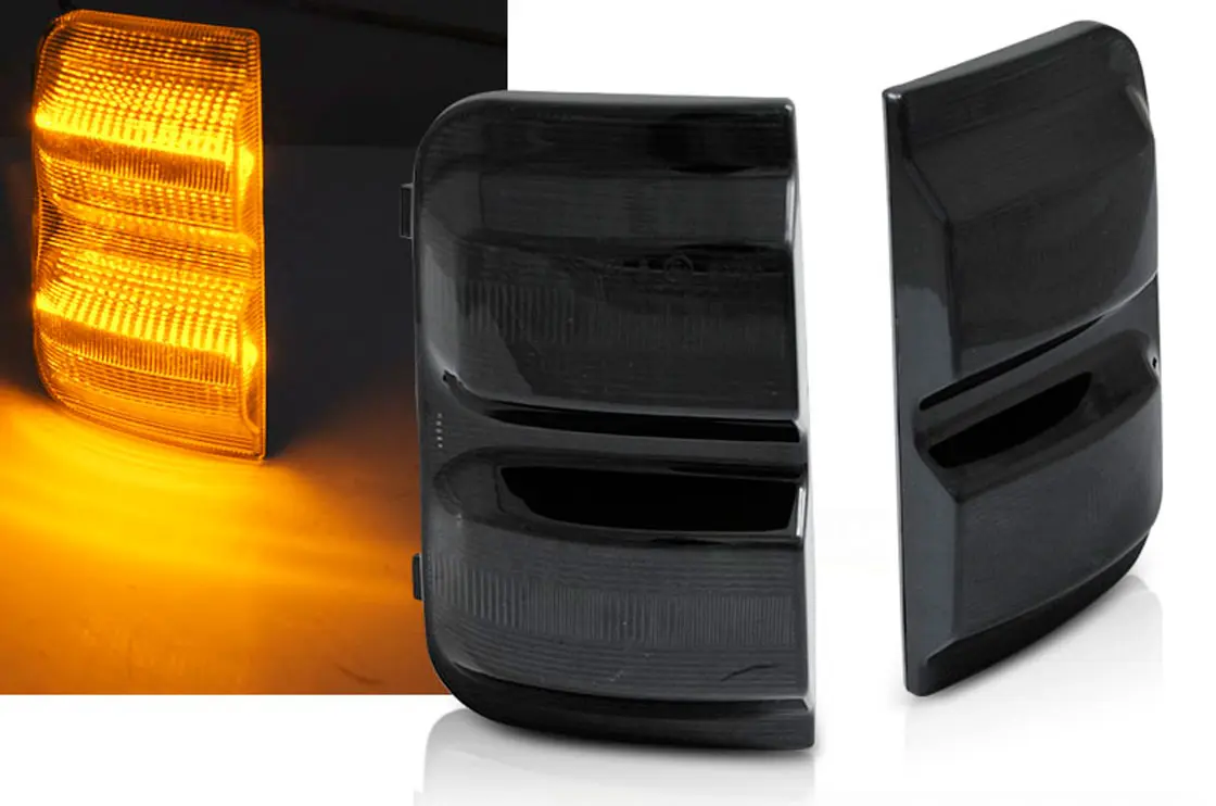 Blinklys sidespeil LED Dynamisk Citroen Jumper II / Peugeot Boxer II / Fiat Ducato III 2006 - 2019