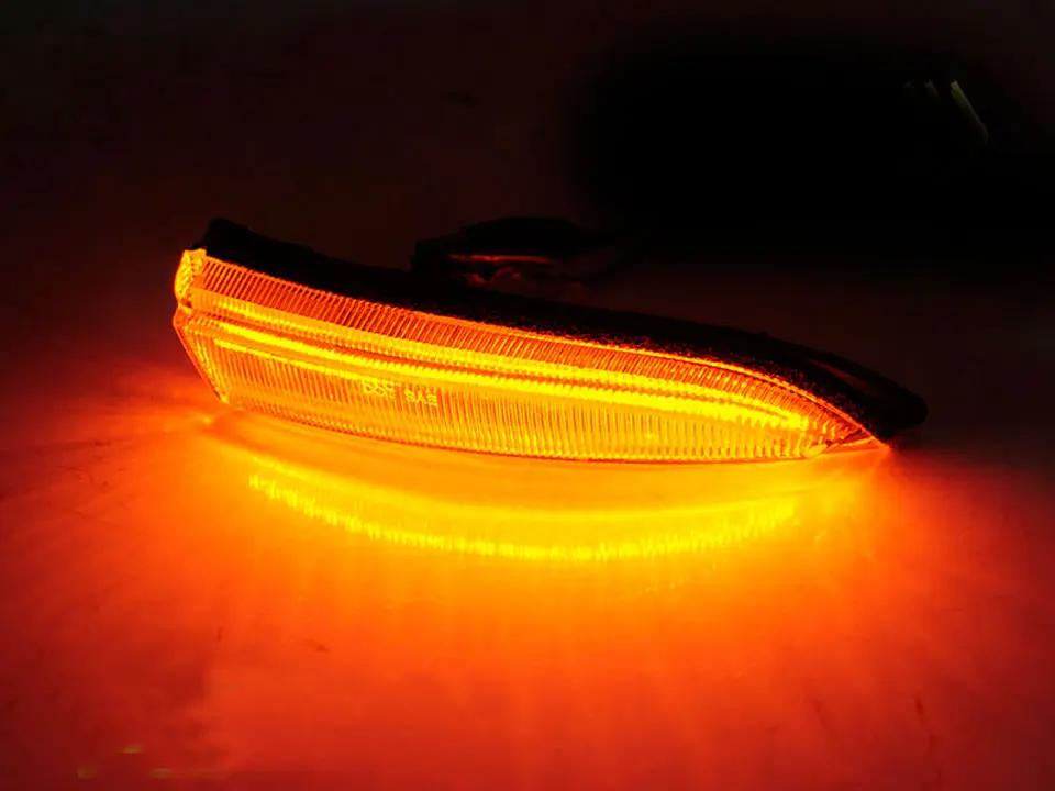 Blinklys sidespeil LED Dynamisk Ford Fiesta Mk6 2012 - 2017 │ SMOKE LED SEQ – bilde 2
